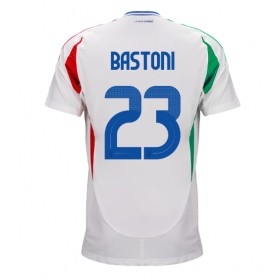 Italia Alessandro Bastoni #23 Borte skjorte EM 2024 Kortermet